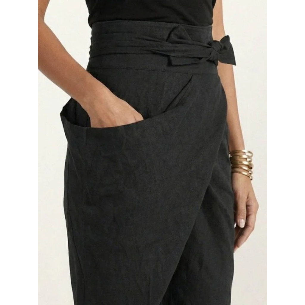 Angelika | Damen Freizeit High Waist Hose