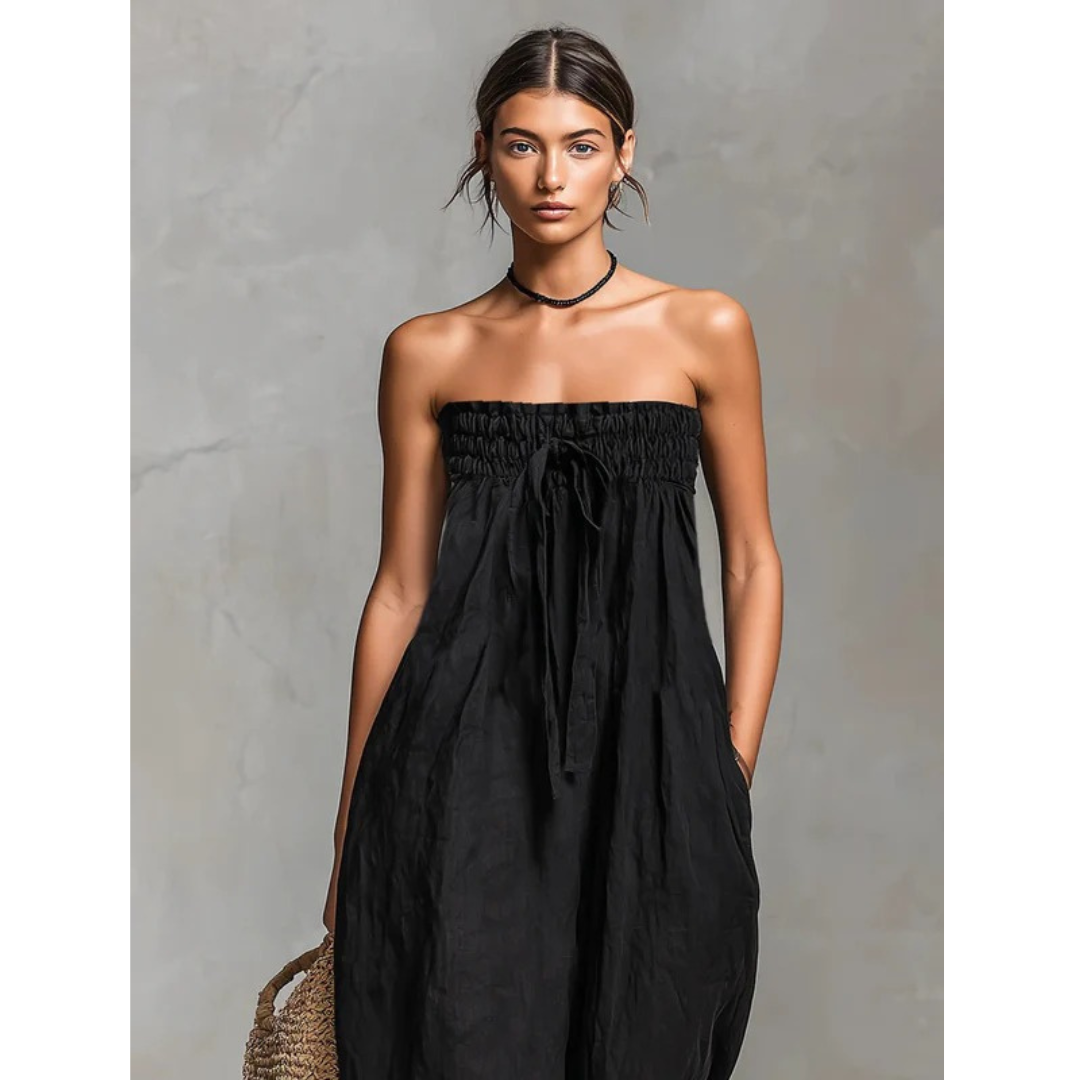 Angelina | Damen Stilvoller Sommer Jumpsuit