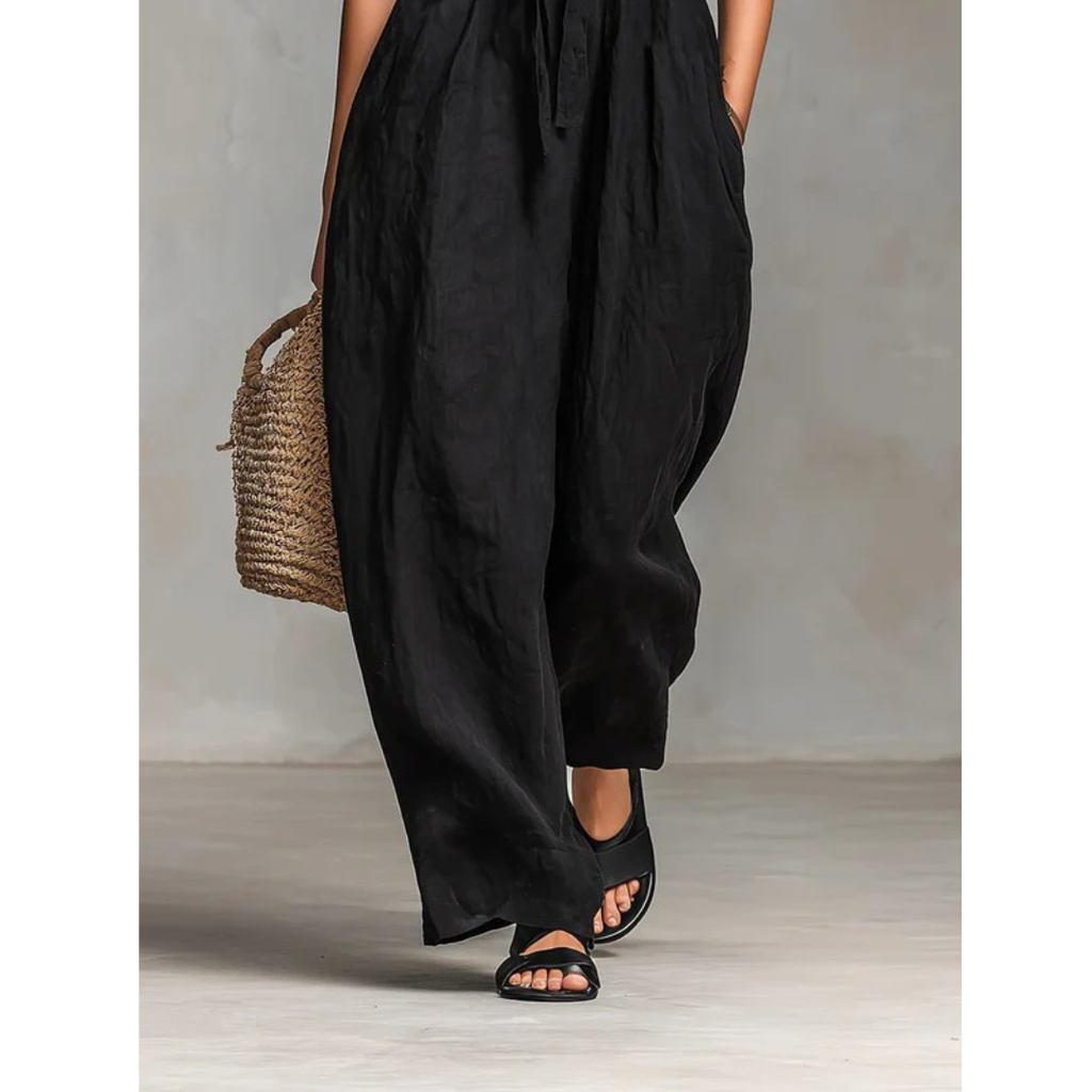 Angelina | Damen Stilvoller Sommer Jumpsuit