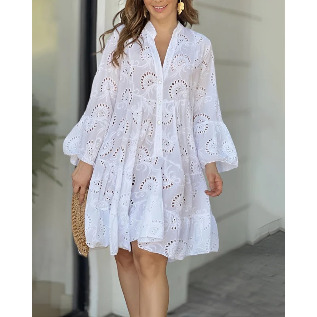 Anika | Damen Leichtes und bequeme Minikleid