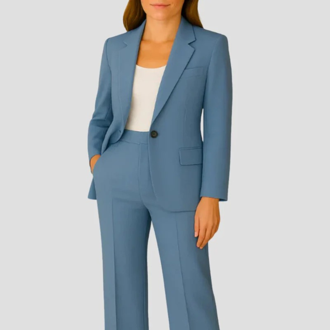 Anita | Damen Blazer Hosenanzug Set