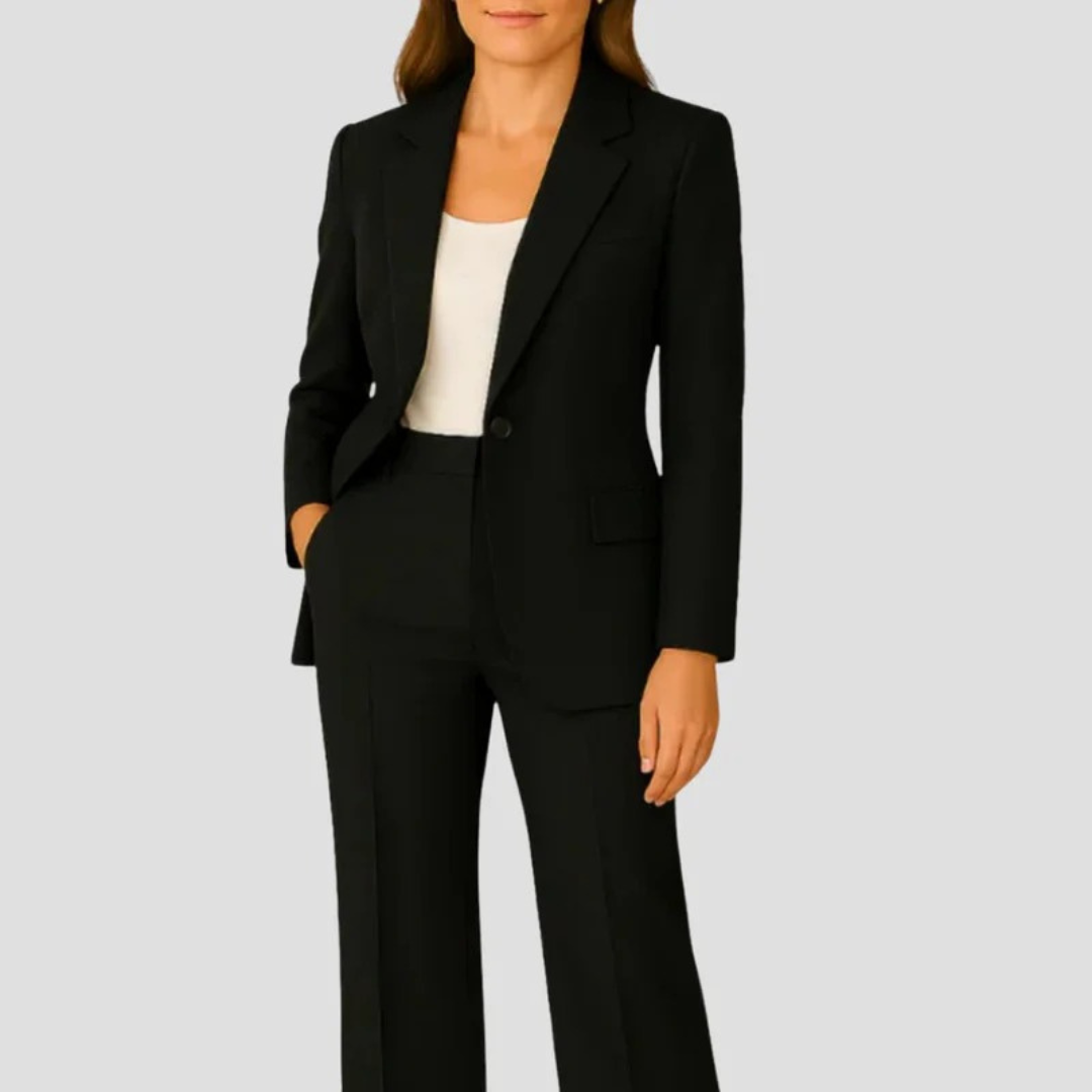 Anita | Damen Blazer Hosenanzug Set