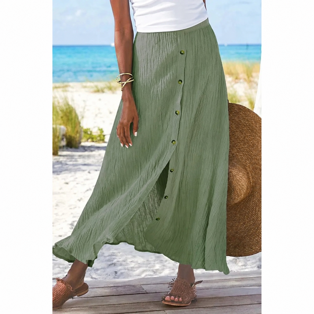 Anja | Damen Locker Sommer Maxi Rock