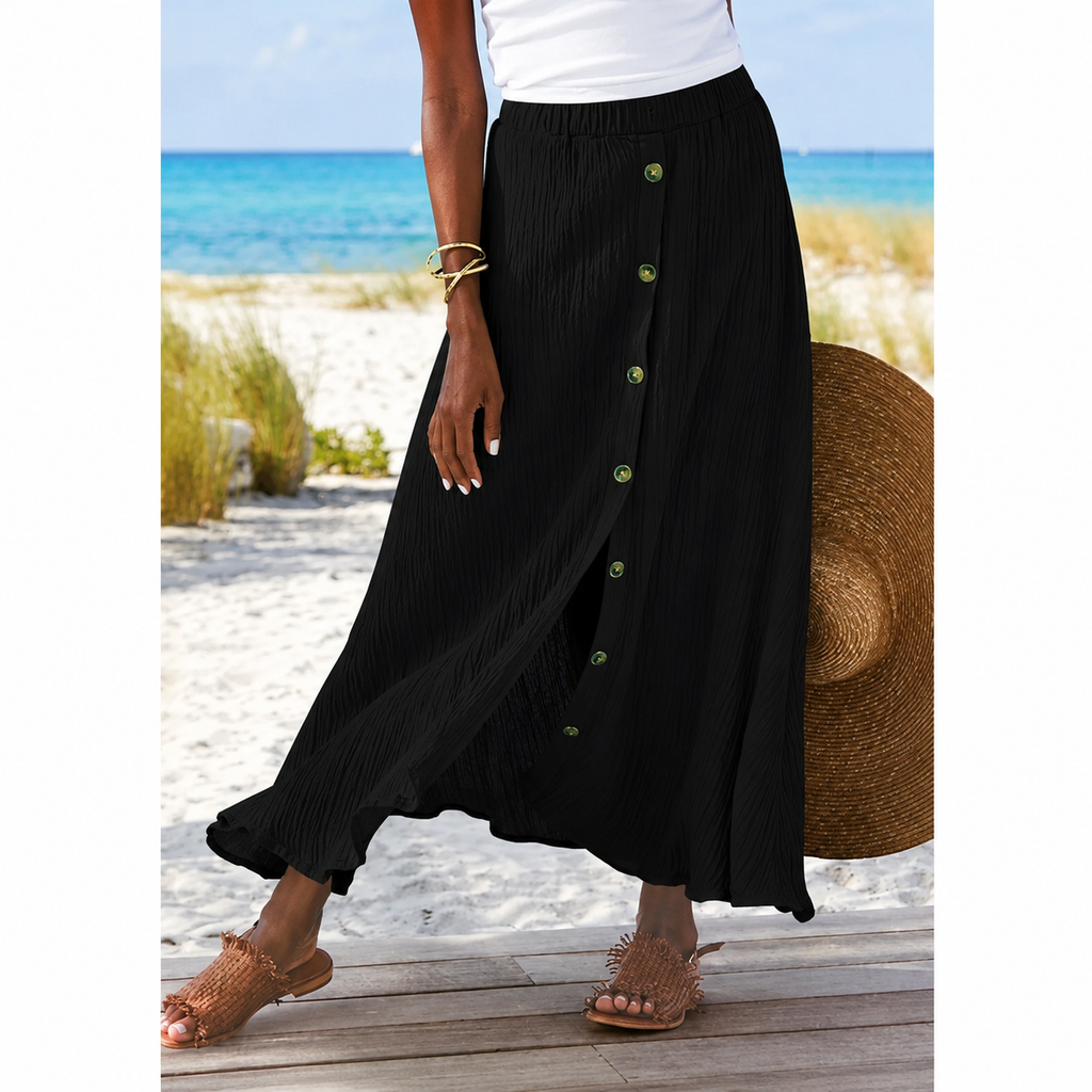 Anja | Damen Locker Sommer Maxi Rock