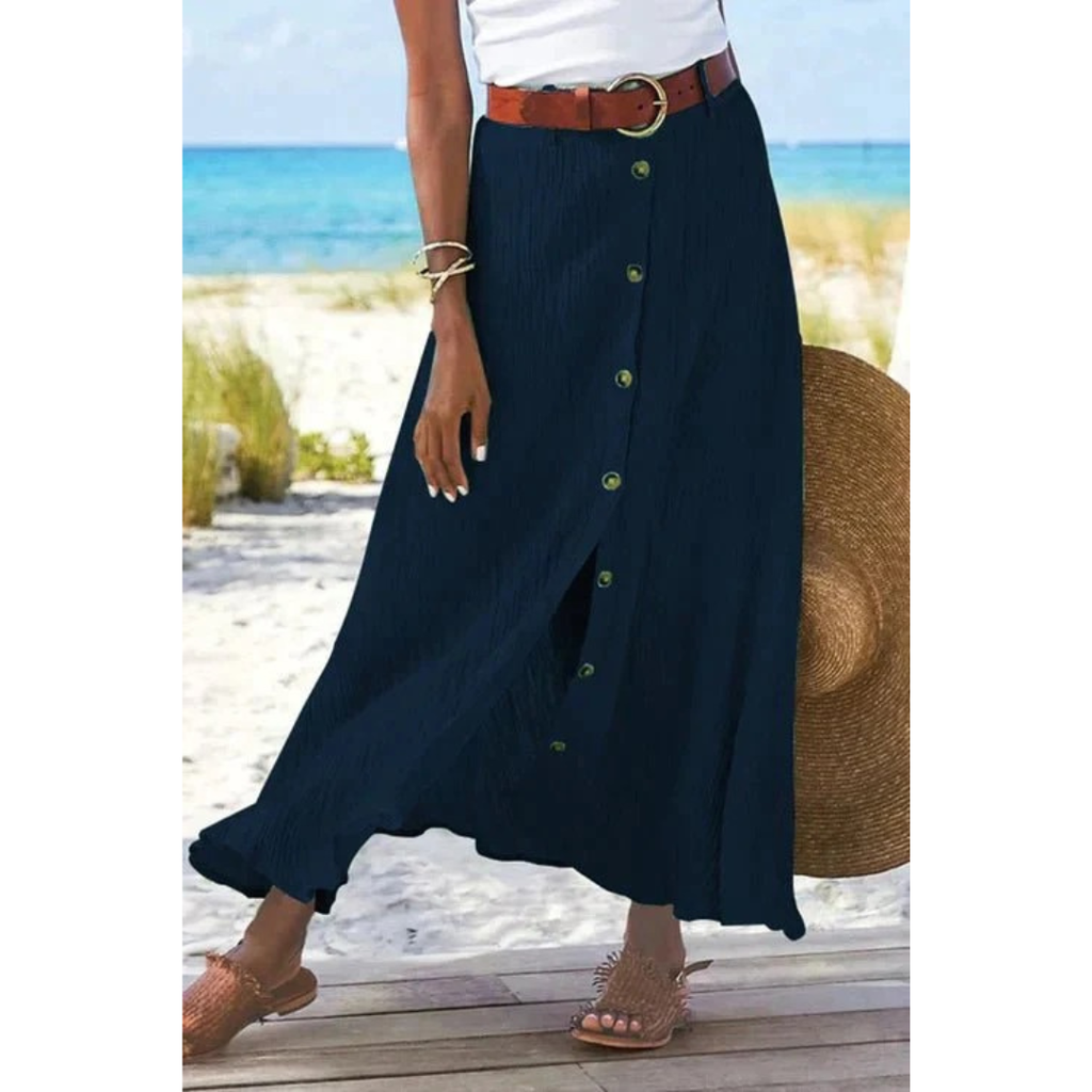 Anja | Damen Locker Sommer Maxi Rock