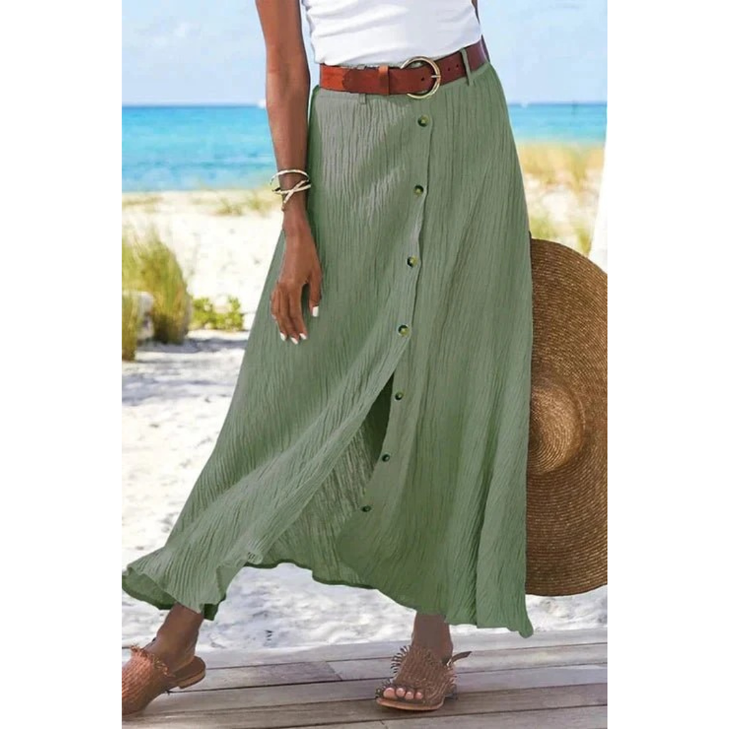 Anja | Damen Locker Sommer Maxi Rock