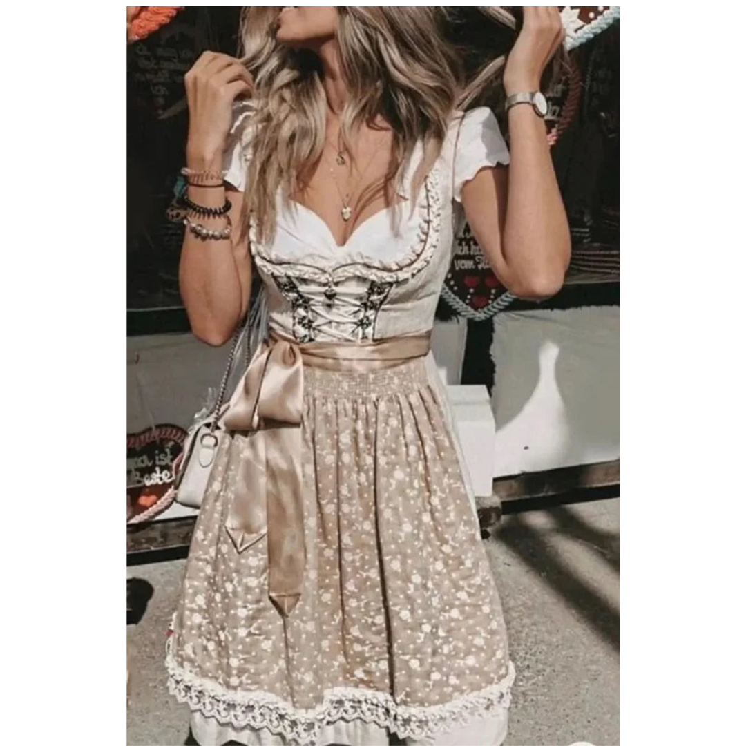 Anna | Damen Dirndl Kleid für Oktoberfest