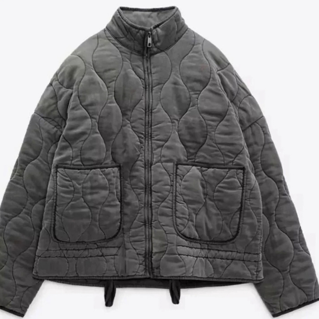 Annabel | Damen Steppjacke mit Stehkragen, Reißverschluss und Taschen