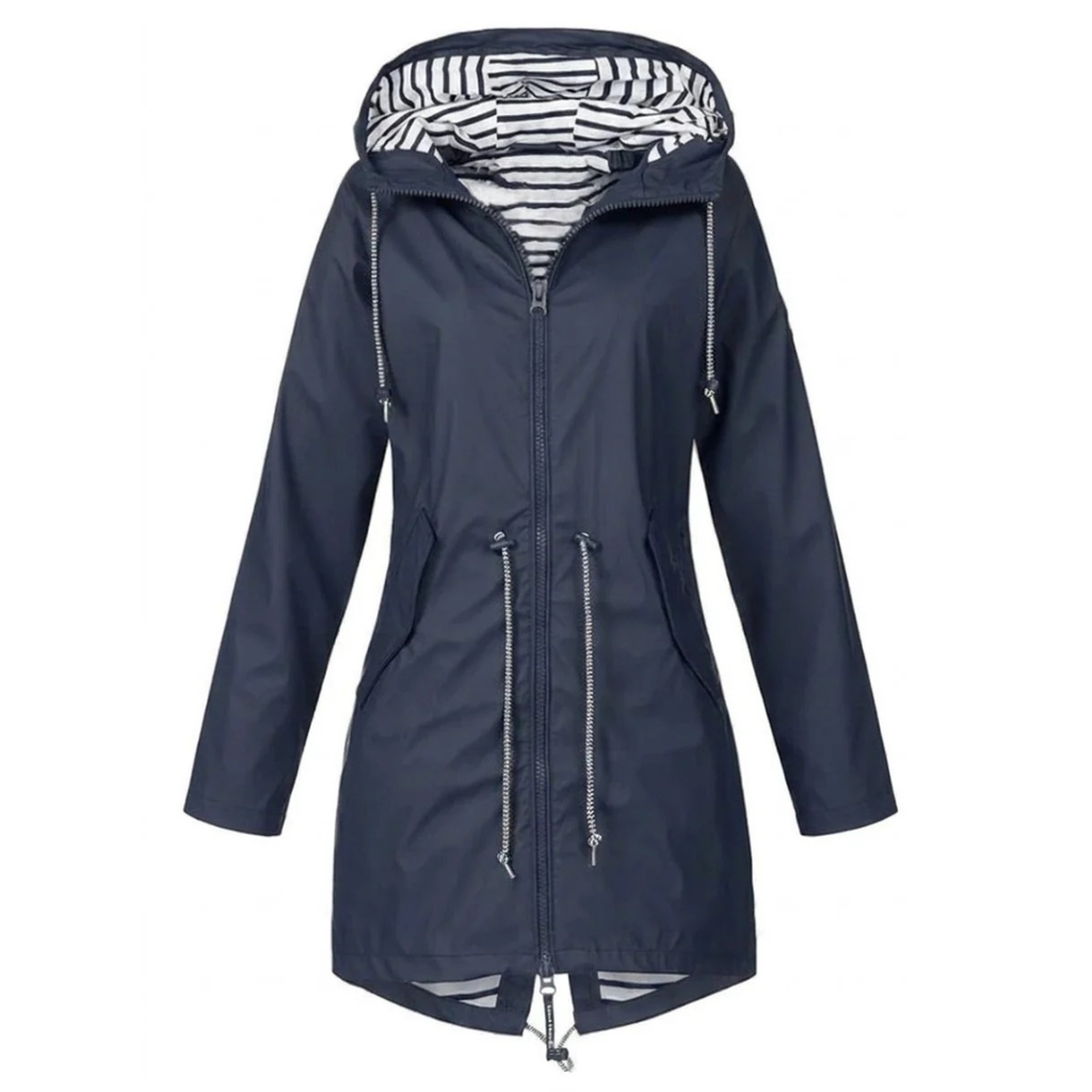 Annelie | Damen Wasserdichte Regenjacke mit Kapuze