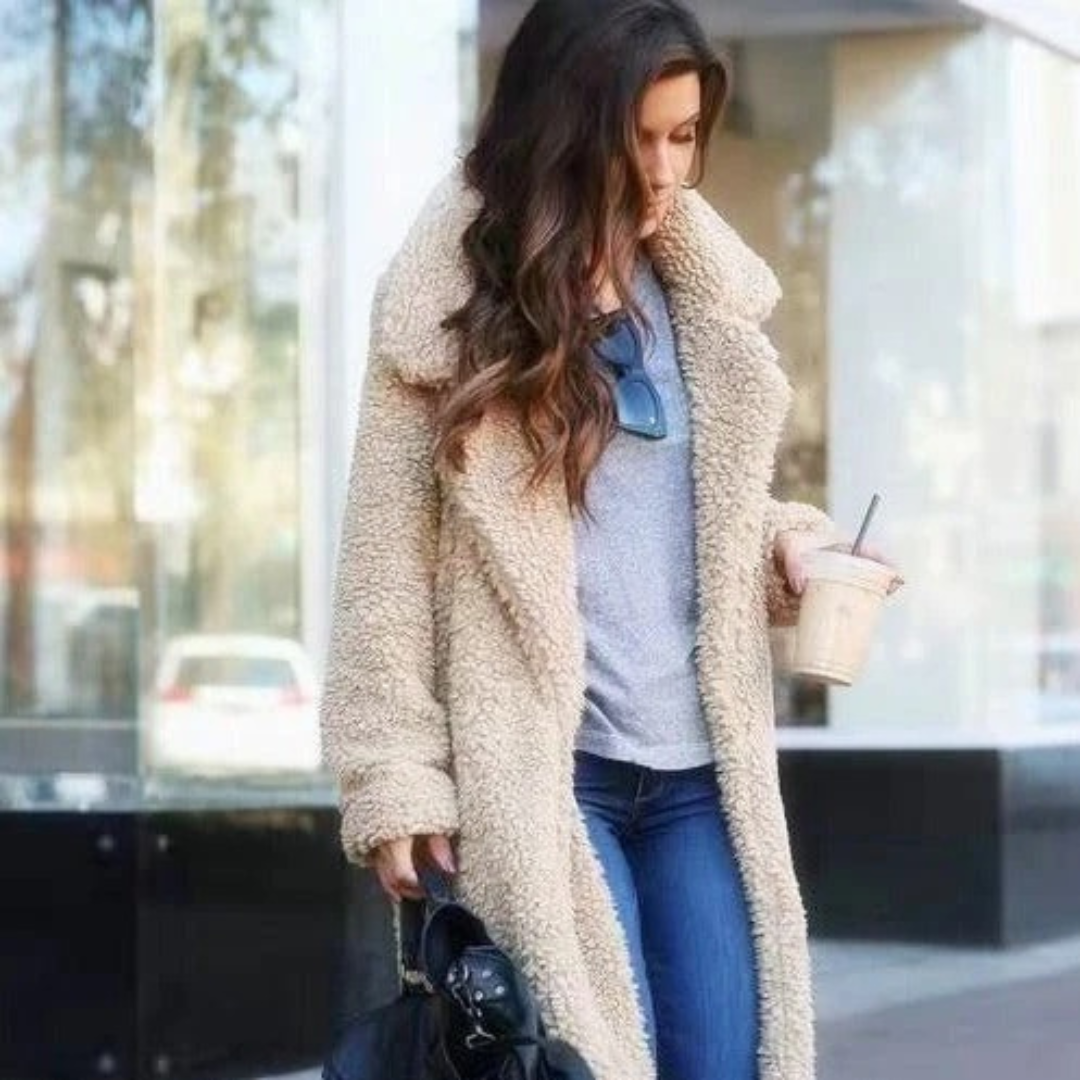 Anneliese | Damen Warme Teddy Winterjacke