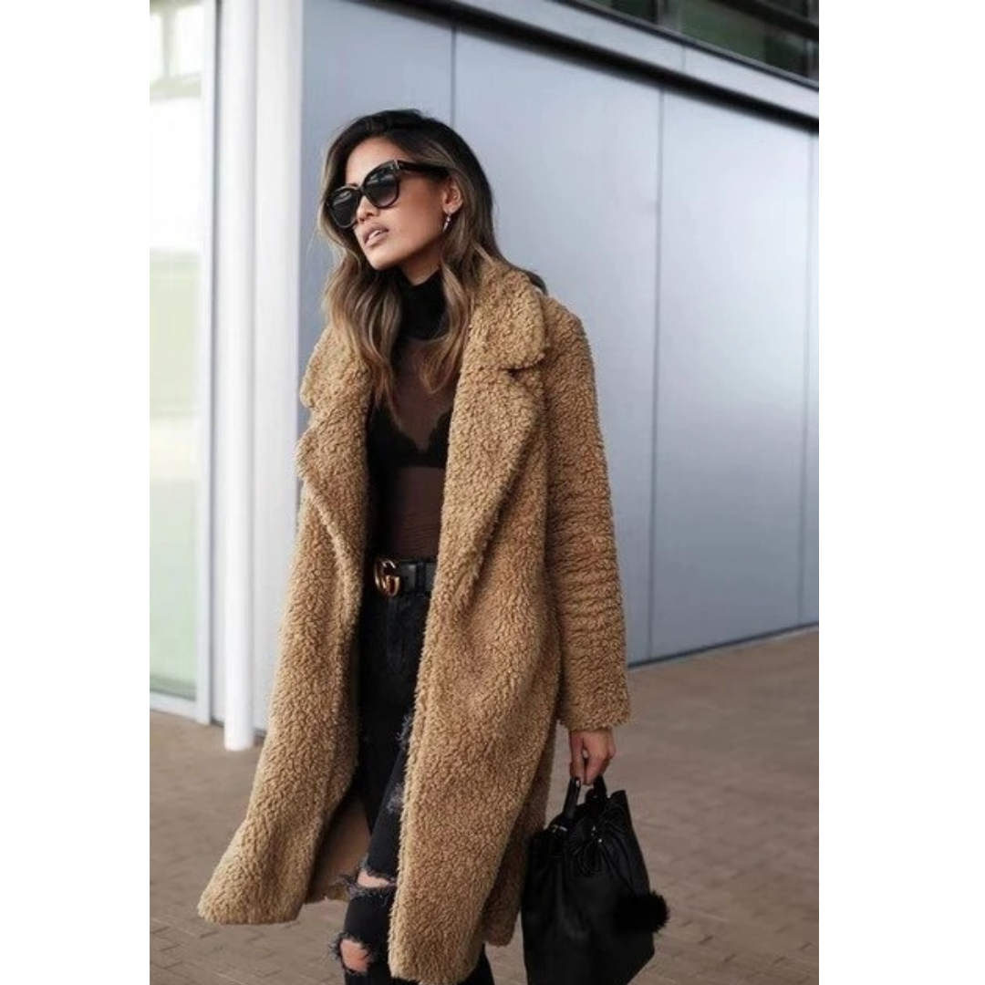 Anneliese | Damen Warme Teddy Winterjacke