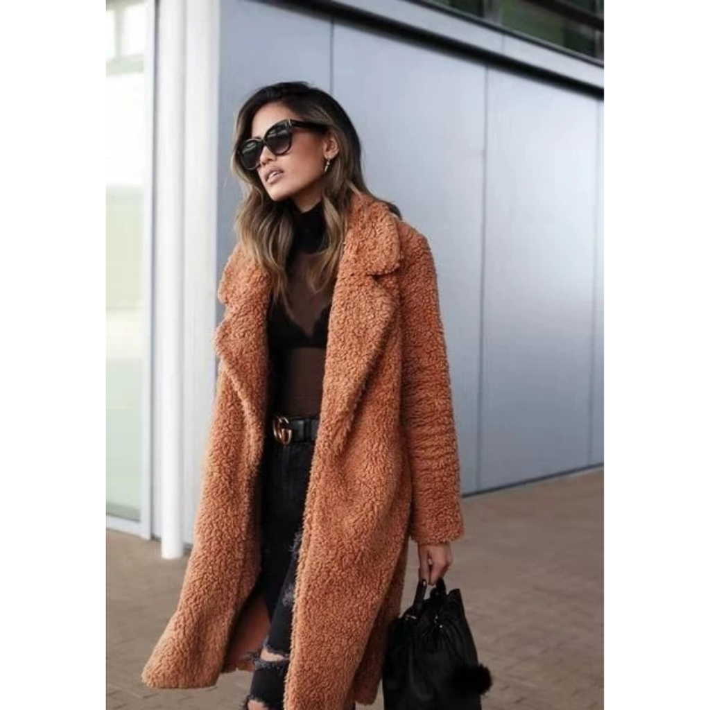 Anneliese | Damen Warme Teddy Winterjacke