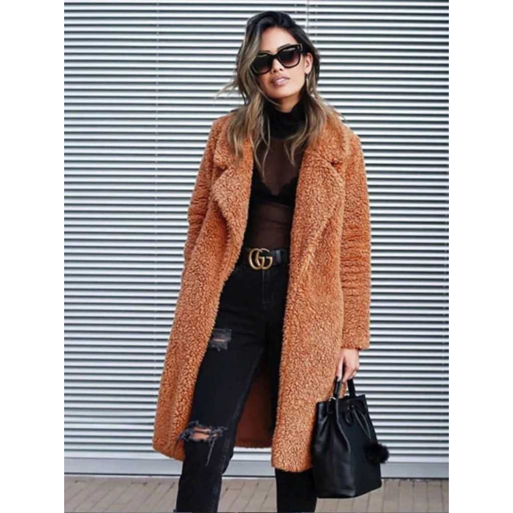 Anneliese | Damen Warme Teddy Winterjacke