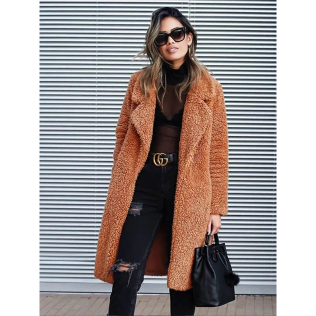 Anneliese | Damen Warme Teddy Winterjacke