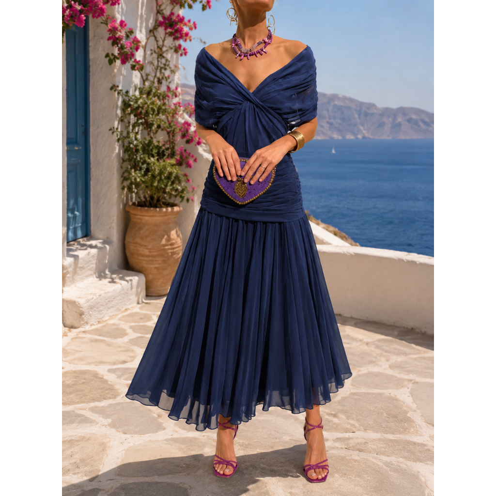 Annemarie | Damen Maxikleid Sommer leicht vielseitig