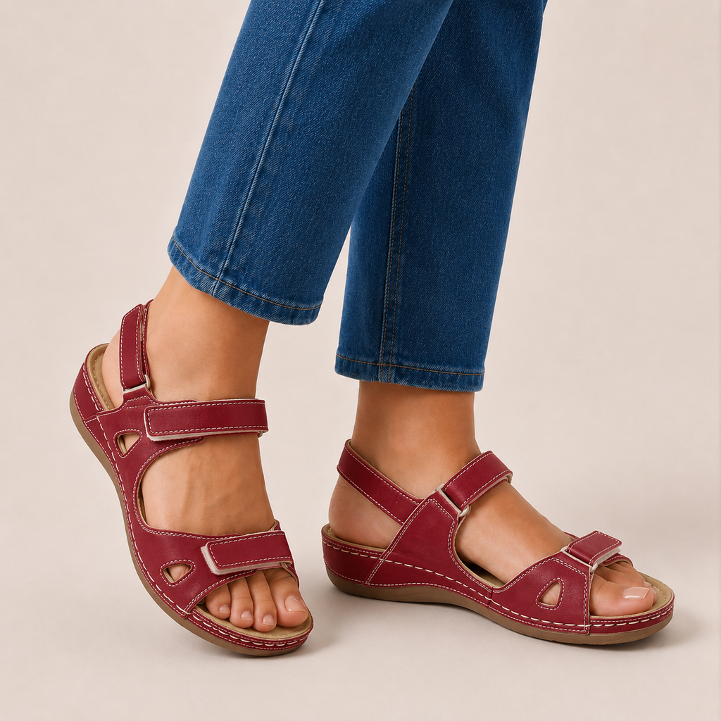 Annika | Damen Verstellbare Komfort Sandalen