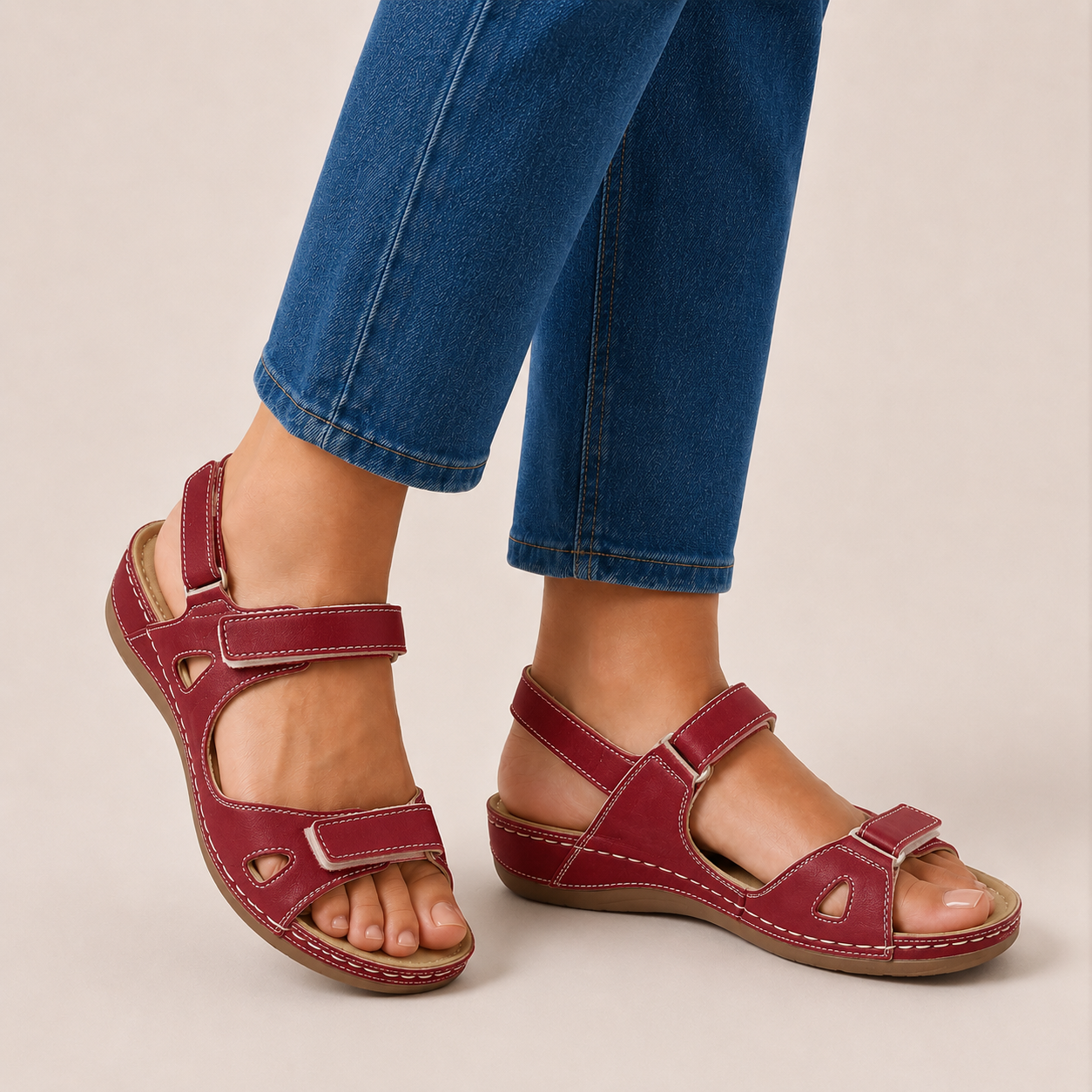 Annika | Damen Verstellbare Komfort Sandalen