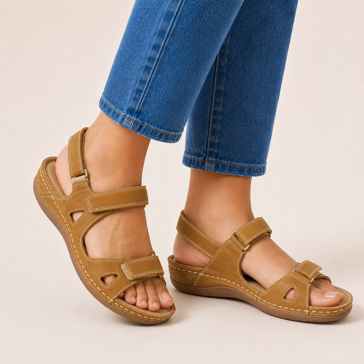 Annika | Damen Verstellbare Komfort Sandalen