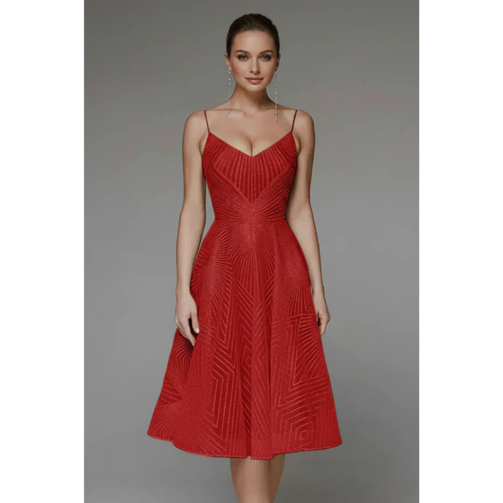 Anouk | Damen Midikleid Mit Spaghettiträgern Für Sommer
