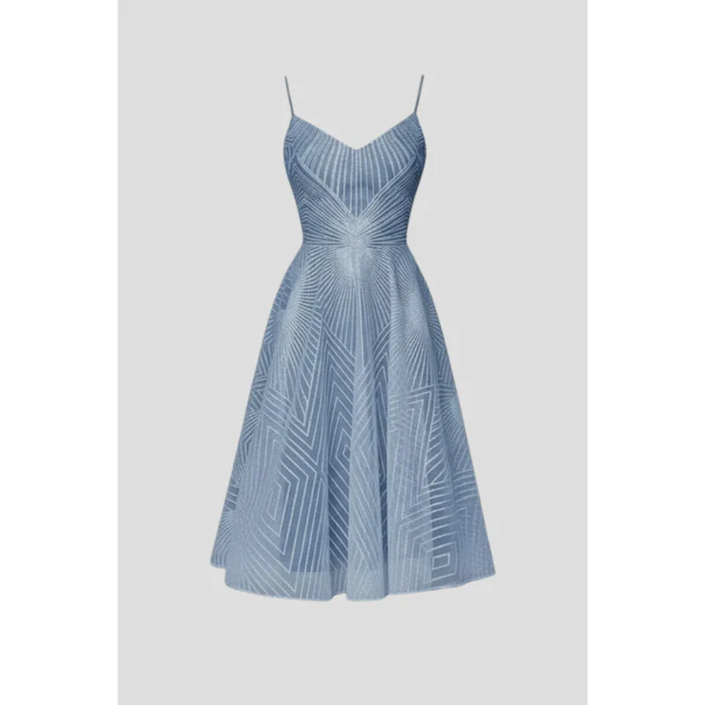 Anouk | Damen Midikleid Mit Spaghettiträgern Für Sommer