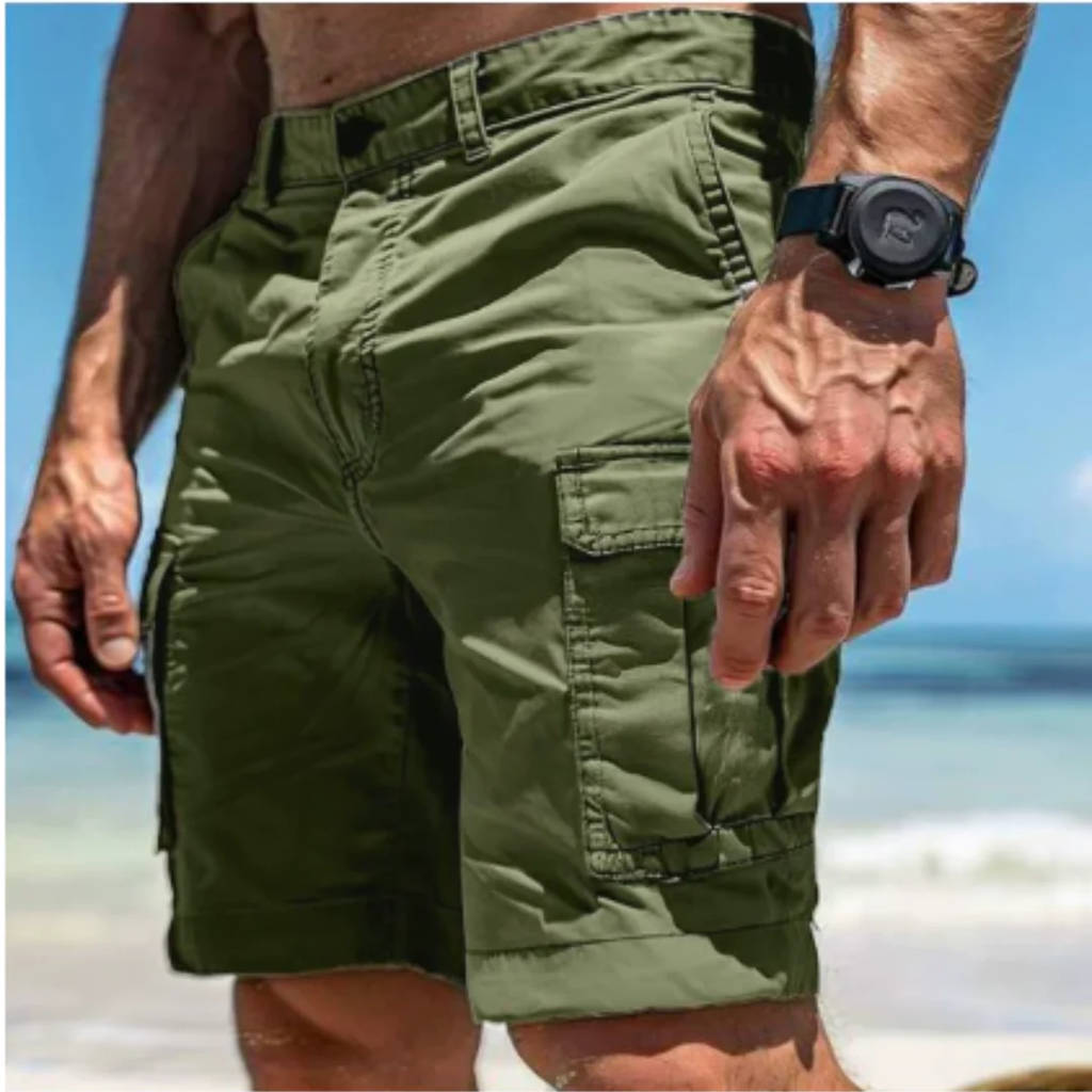 Armin | Herren Cargo Shorts Für Urlaub Mit Taschen
