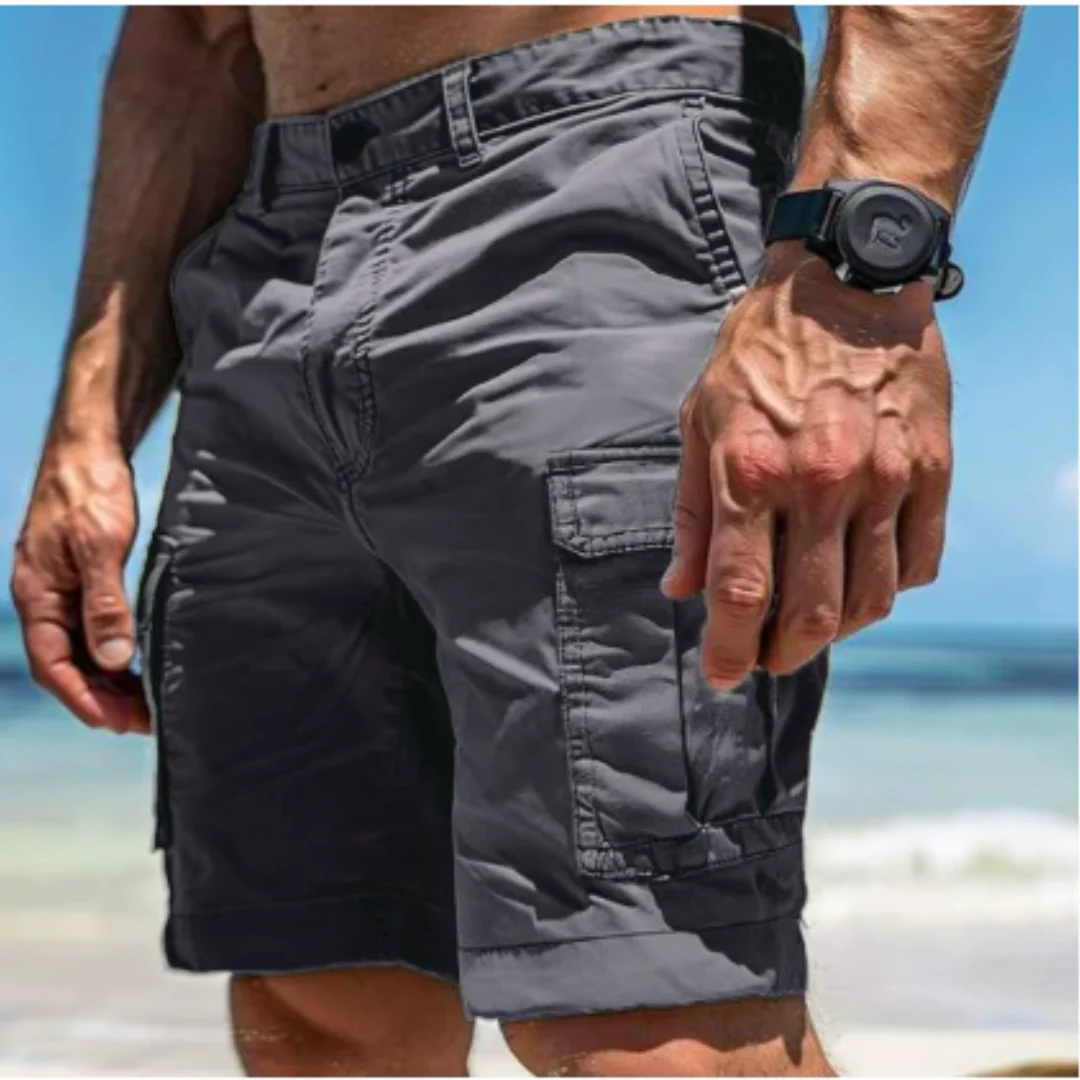 Armin | Herren Cargo Shorts Für Urlaub Mit Taschen