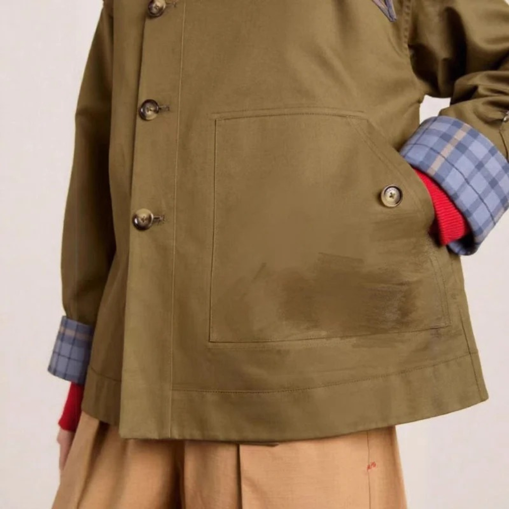 Astrid | Damen Langer Trench Coat für Freizeit