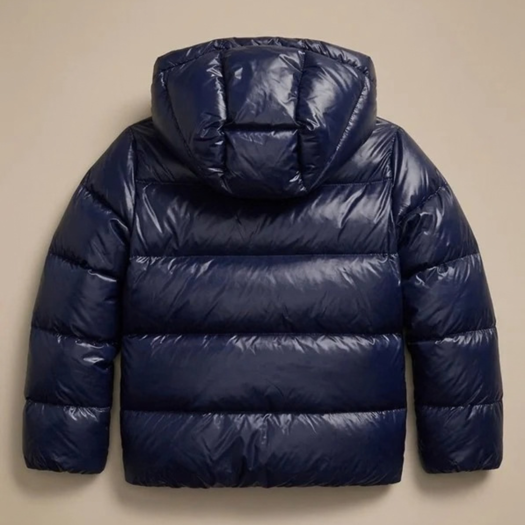 Astrid | Damen Puffer Winterjacke mit Kapuze