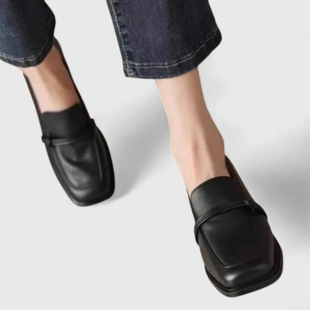 Audrey | Damen Elegante Klassische Loafer Schuhe Slip-On Komfort