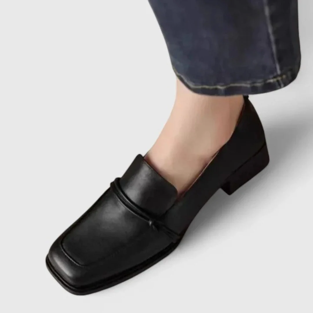 Audrey | Damen Elegante Klassische Loafer Schuhe Slip-On Komfort