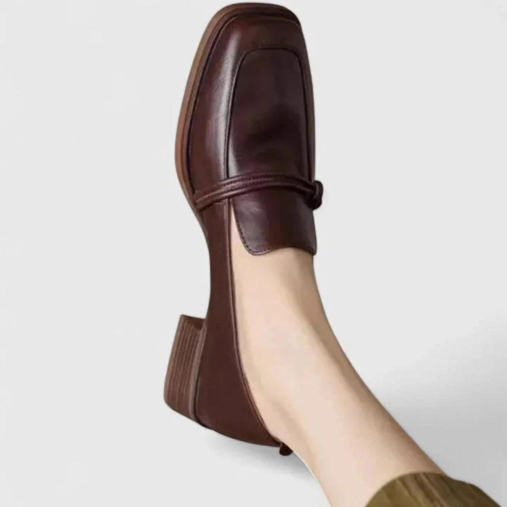 Audrey | Damen Elegante Klassische Loafer Schuhe Slip-On Komfort