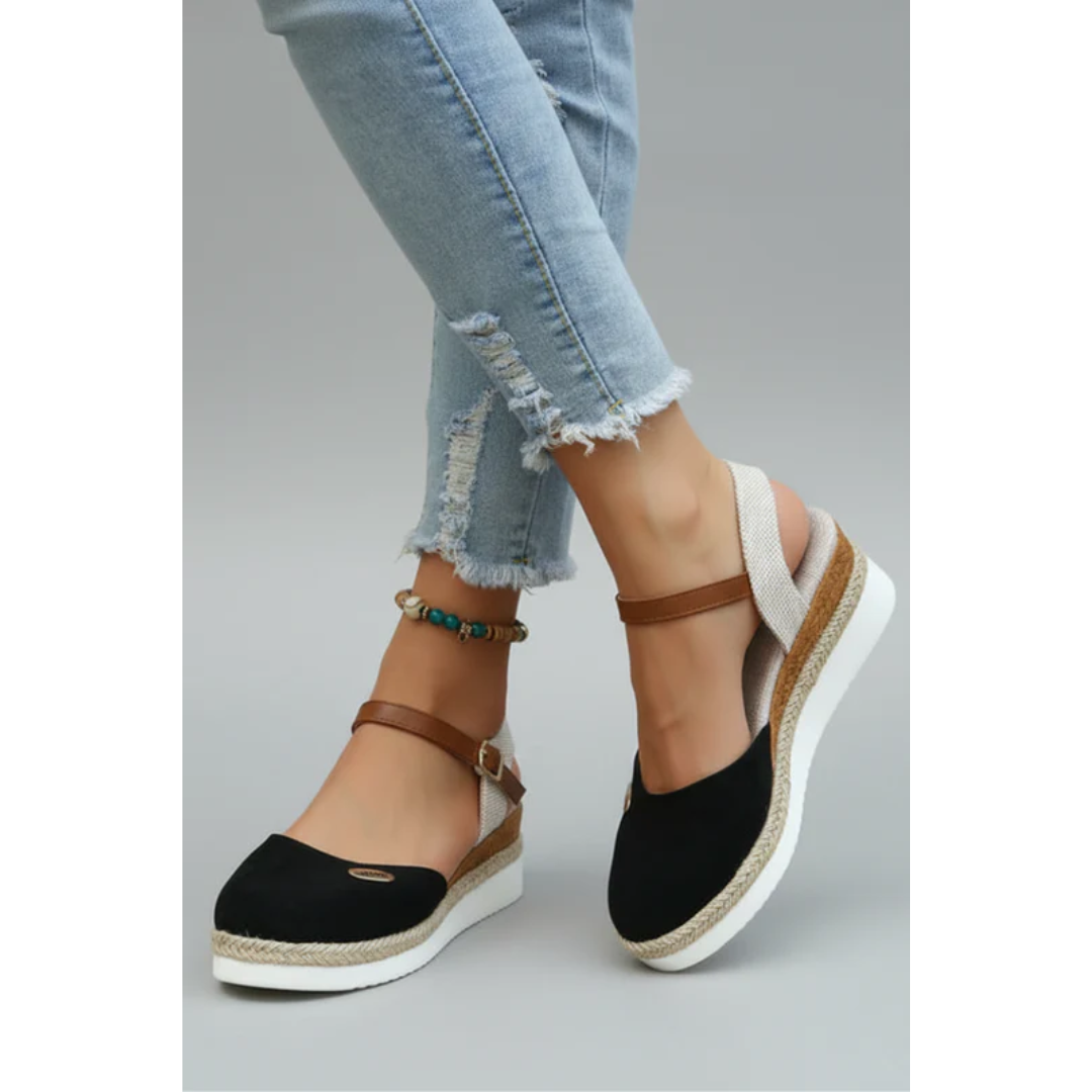 Aurelia | Damen Sommer Espadrilles Sandalen Für Strand