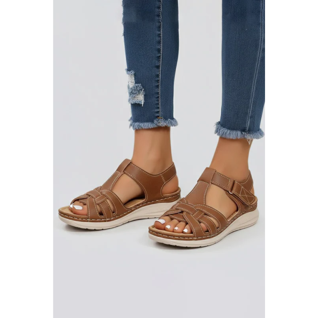 Olivia | Damen Sommer Sandalen Mit Riemen Für Alltag