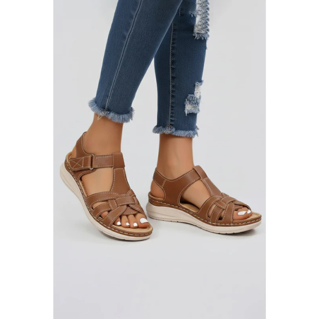 Olivia | Damen Sommer Sandalen Mit Riemen Für Alltag
