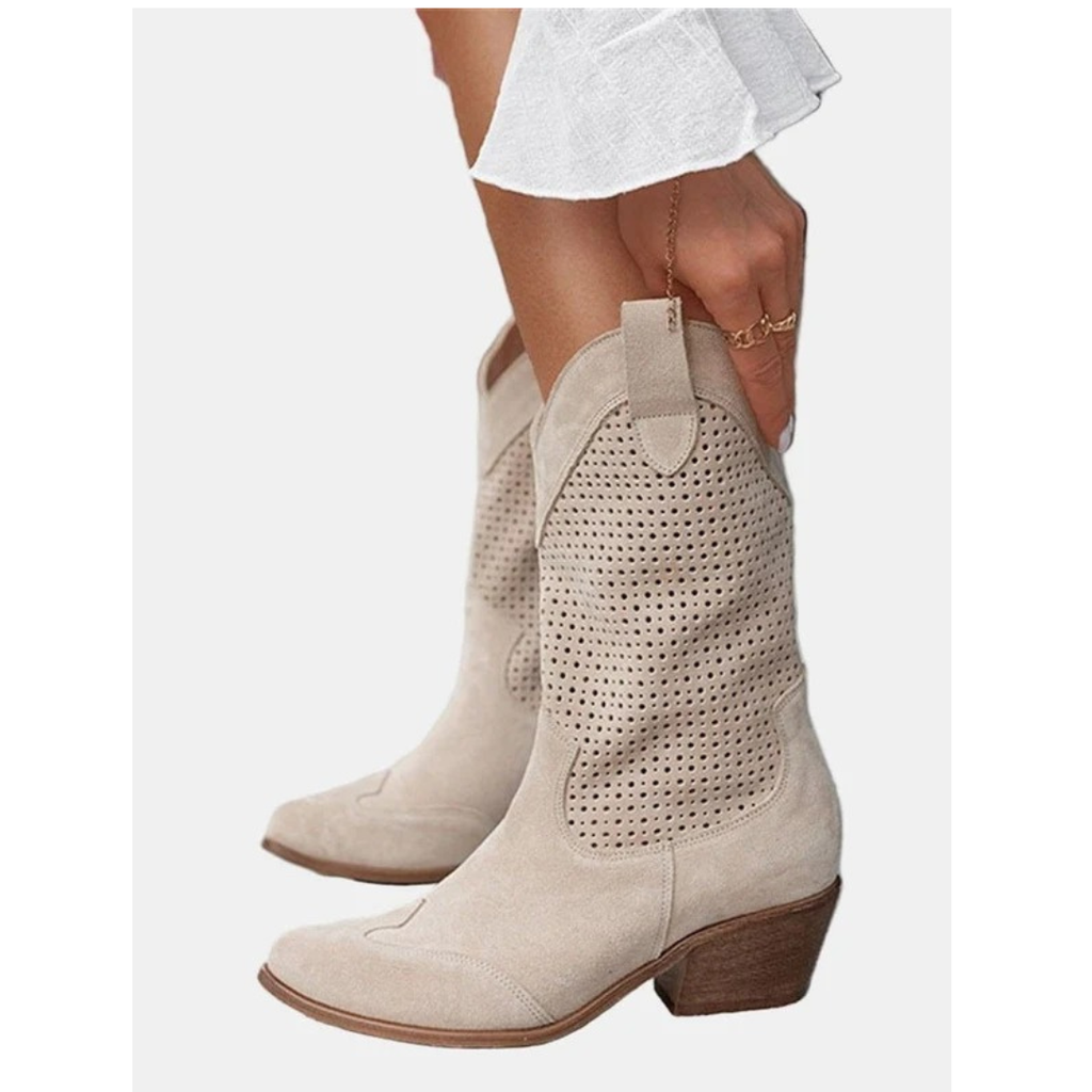 Ayla | Damen Orthopädische Stiefel mit Perforation