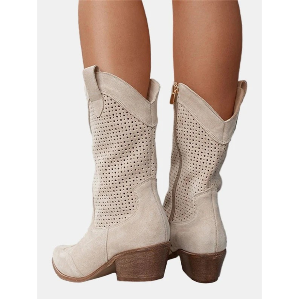 Ayla | Damen Orthopädische Stiefel mit Perforation