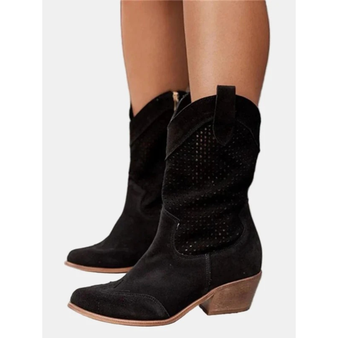 Ayla | Damen Orthopädische Stiefel mit Perforation