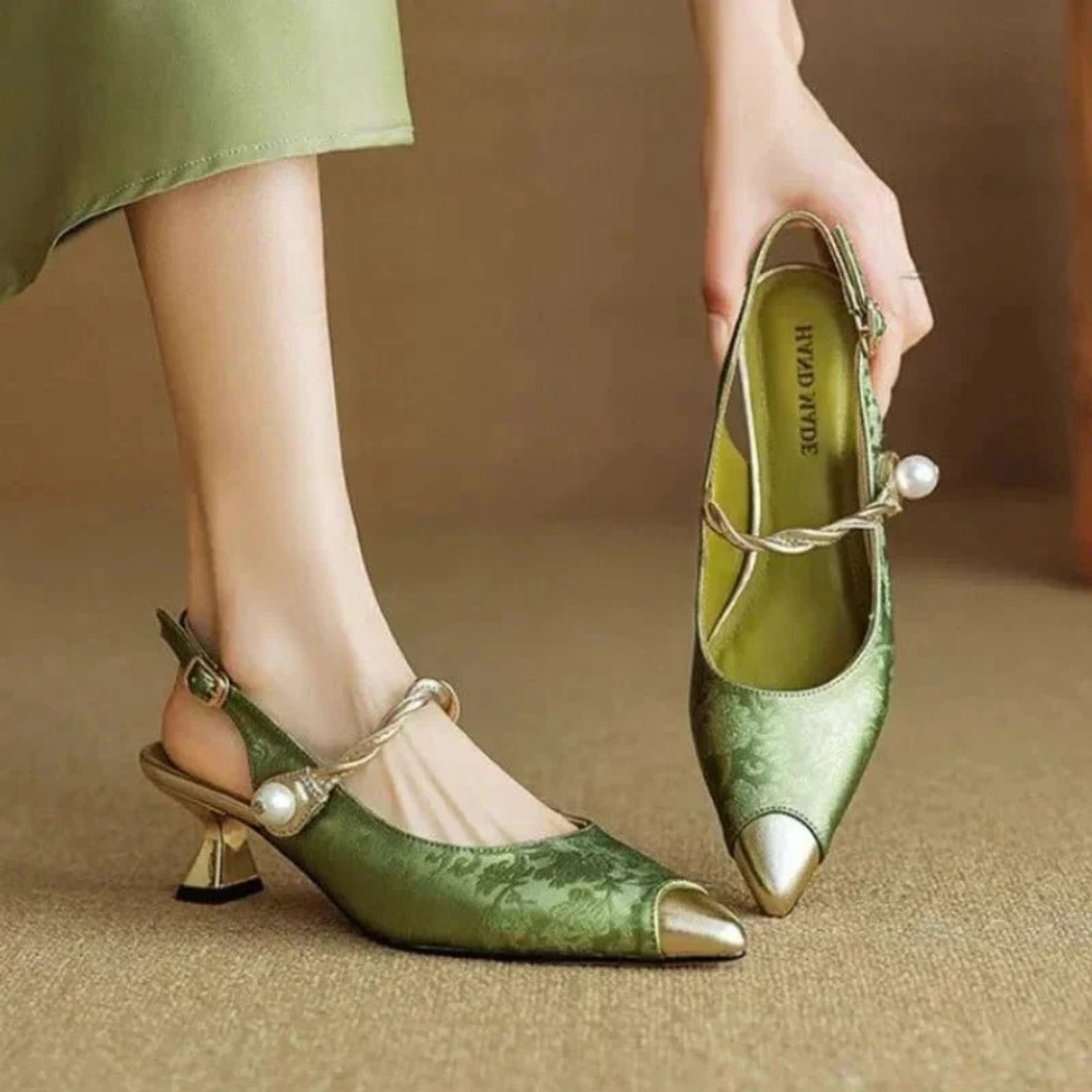 Babette | Damen Elegante Slingback Pumps
