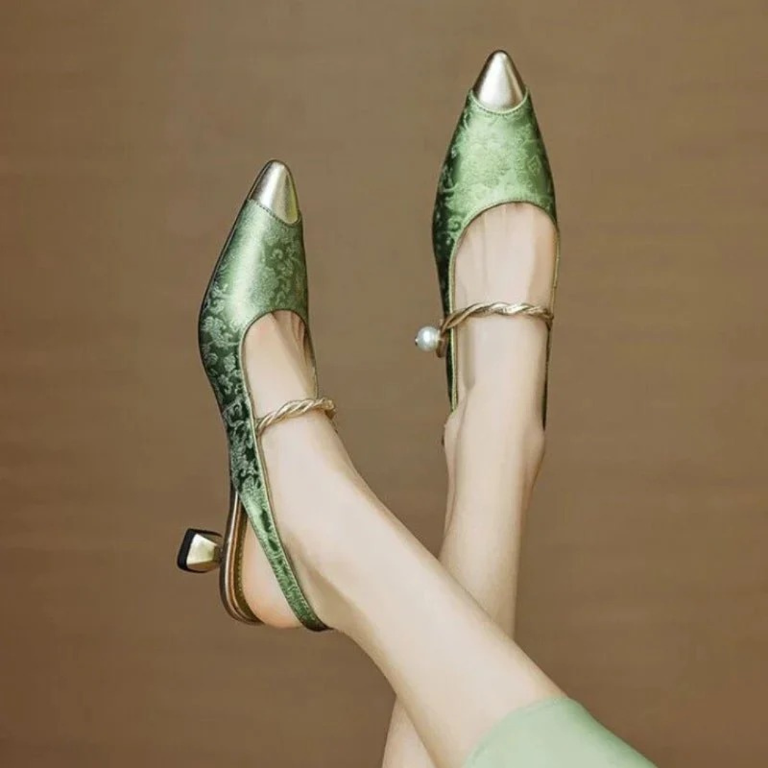 Babette | Damen Elegante Slingback Pumps