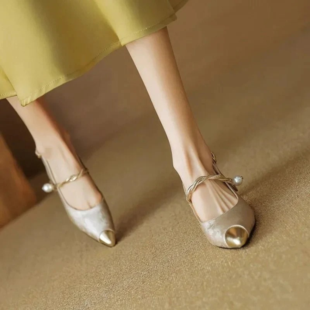 Babette | Damen Elegante Slingback Pumps