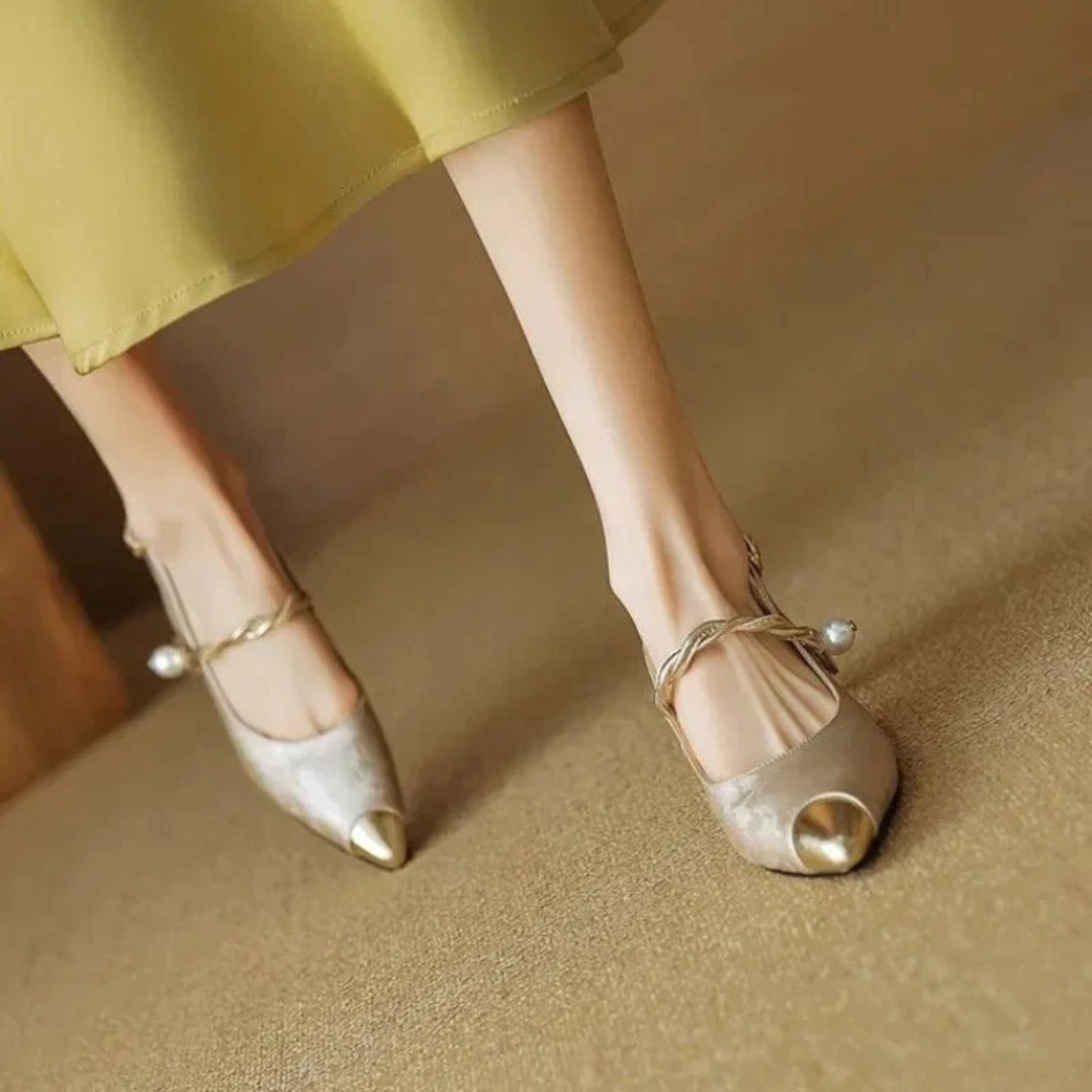 Babette | Damen Elegante Slingback Pumps