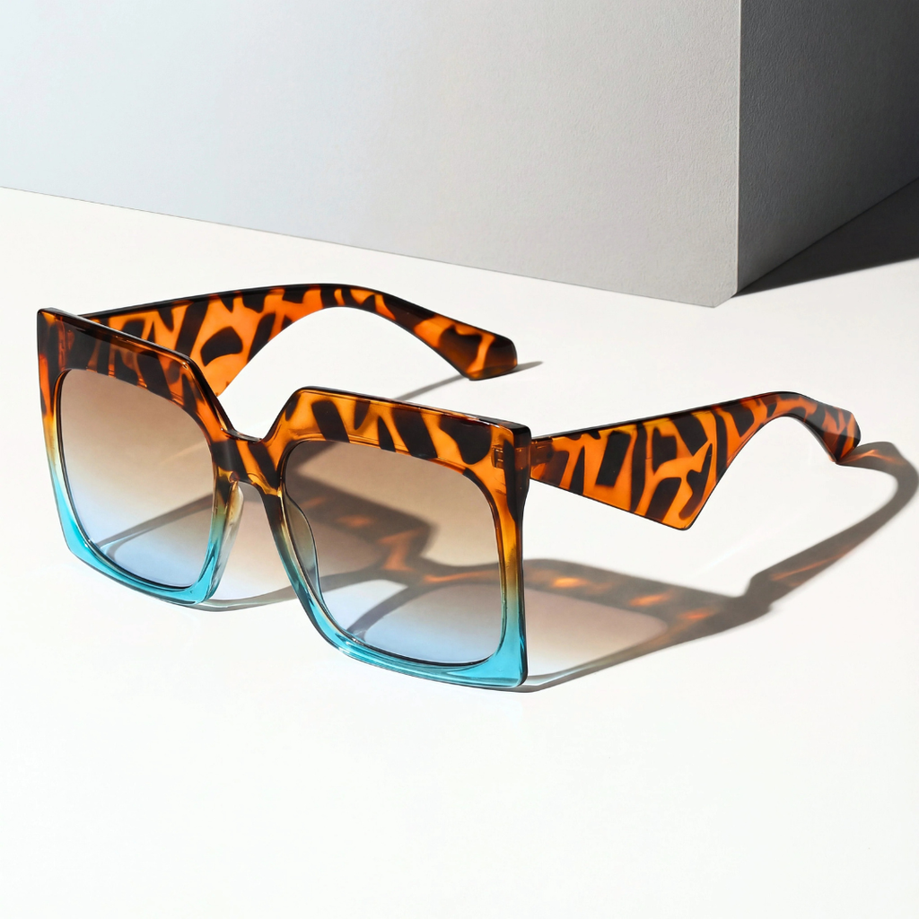 Baer | Damen Sonnenbrille Aviator Muster