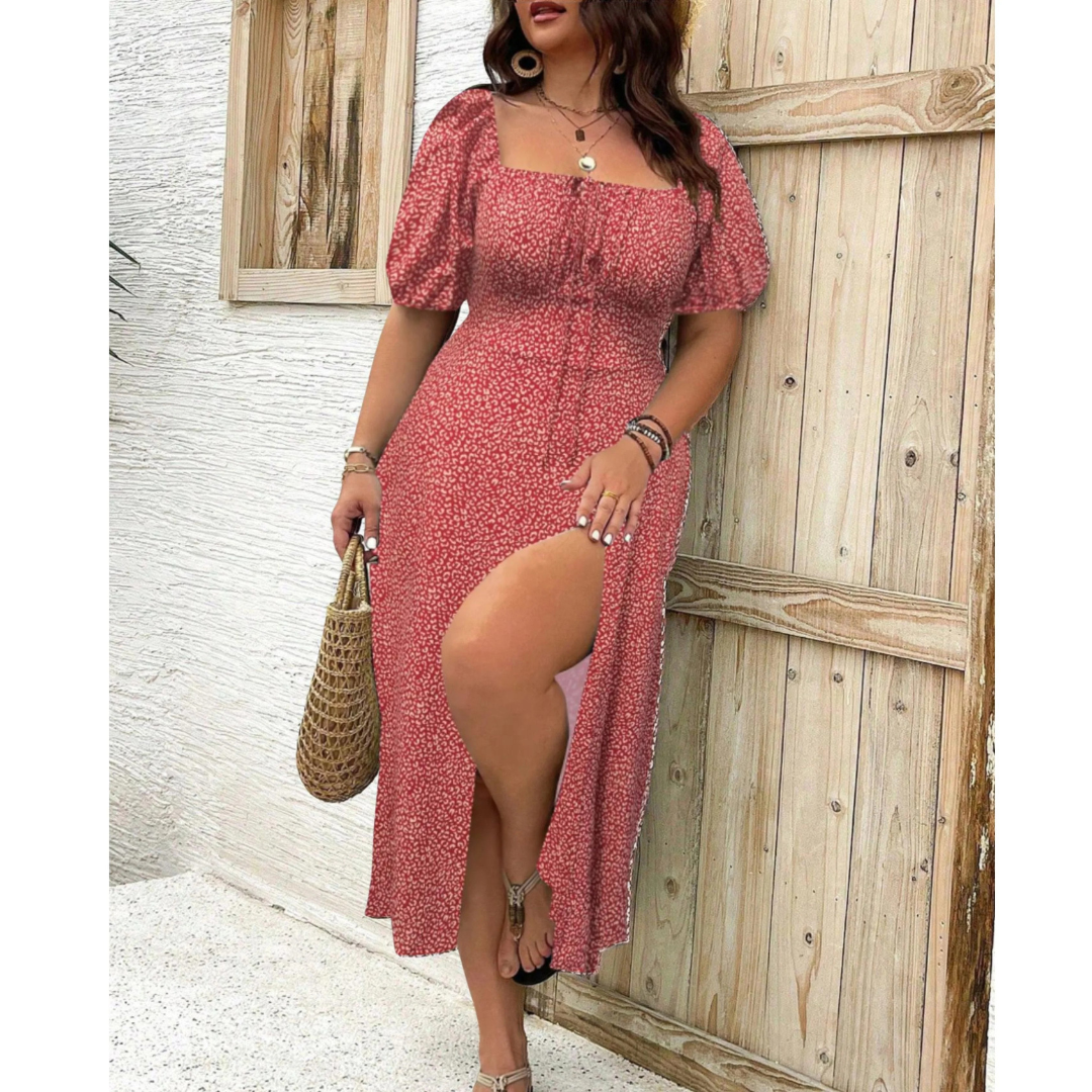 Barbara | Damen Abendkleid Elegant für Große Größen