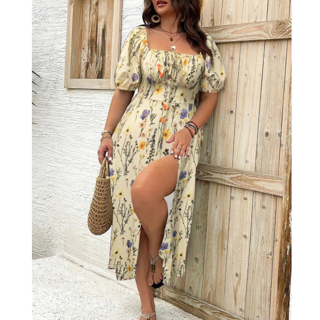 Barbara | Damen Abendkleid Elegant für Große Größen