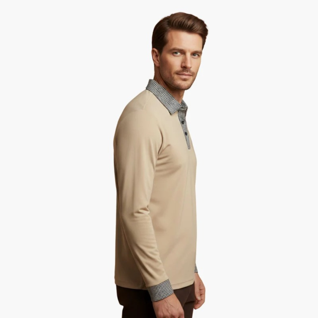 Bastian | Herren Poloshirt Kontrast Stil