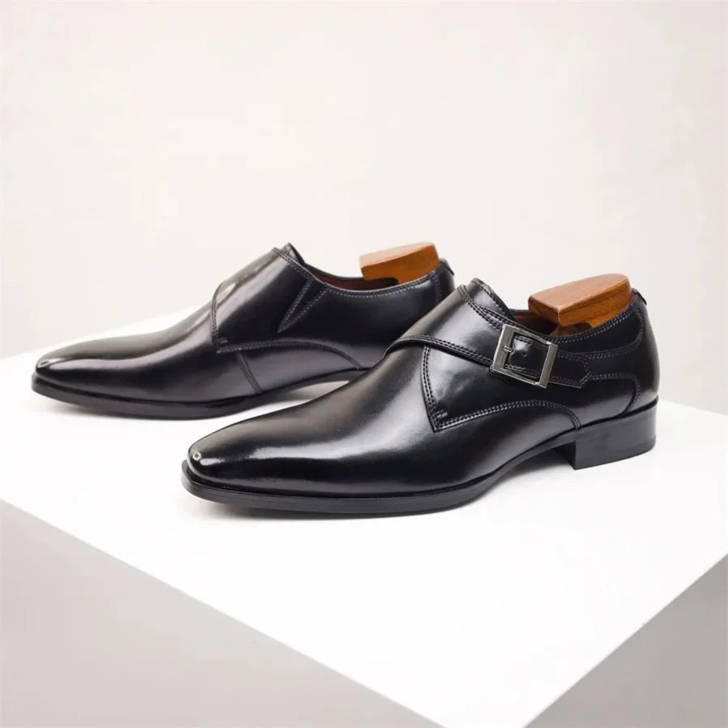 Ben | Herren Klassische Orthopädische Monk-Strap-Schuhe