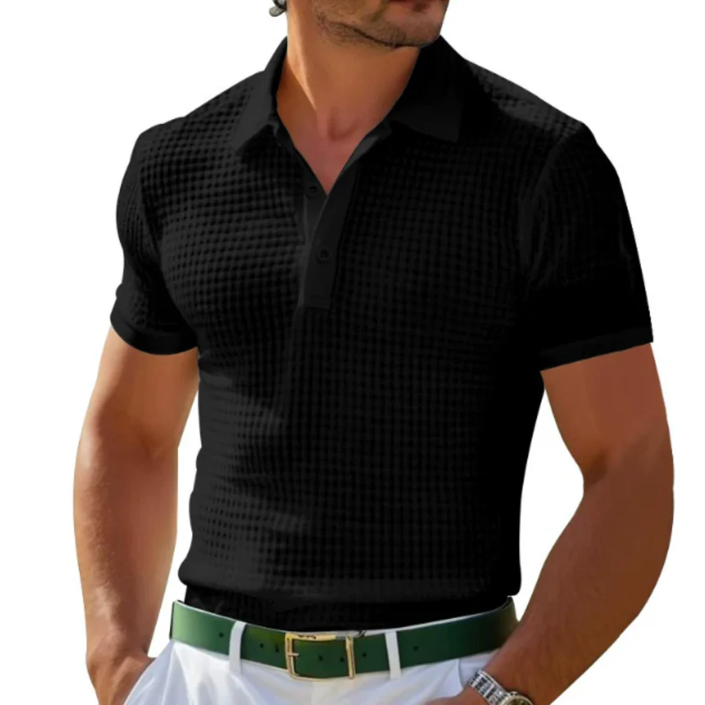 Benedikt | Herren T-Shirt Mit Struktur Für Sommer