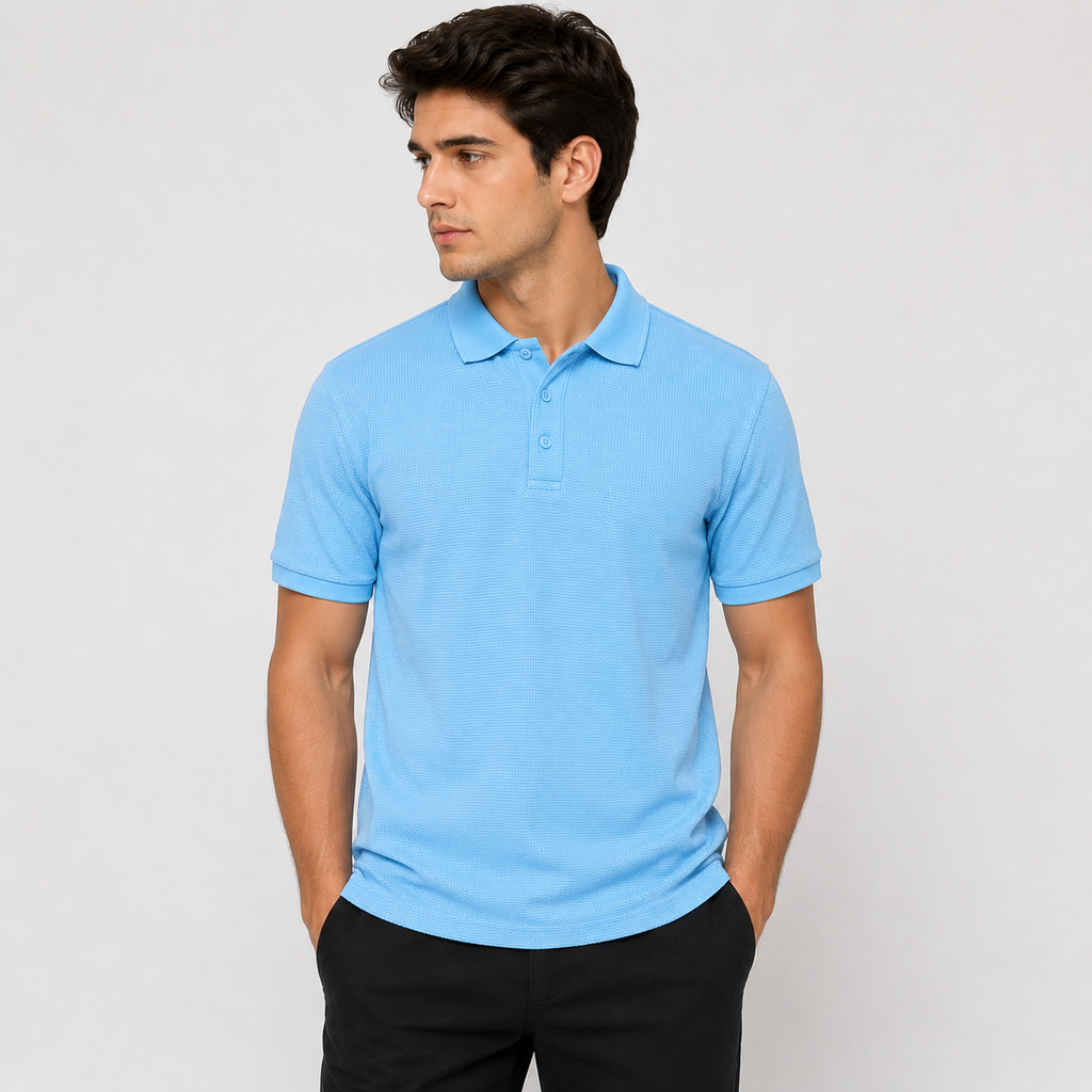Benedikt | Herren T-Shirt Mit Struktur Für Sommer