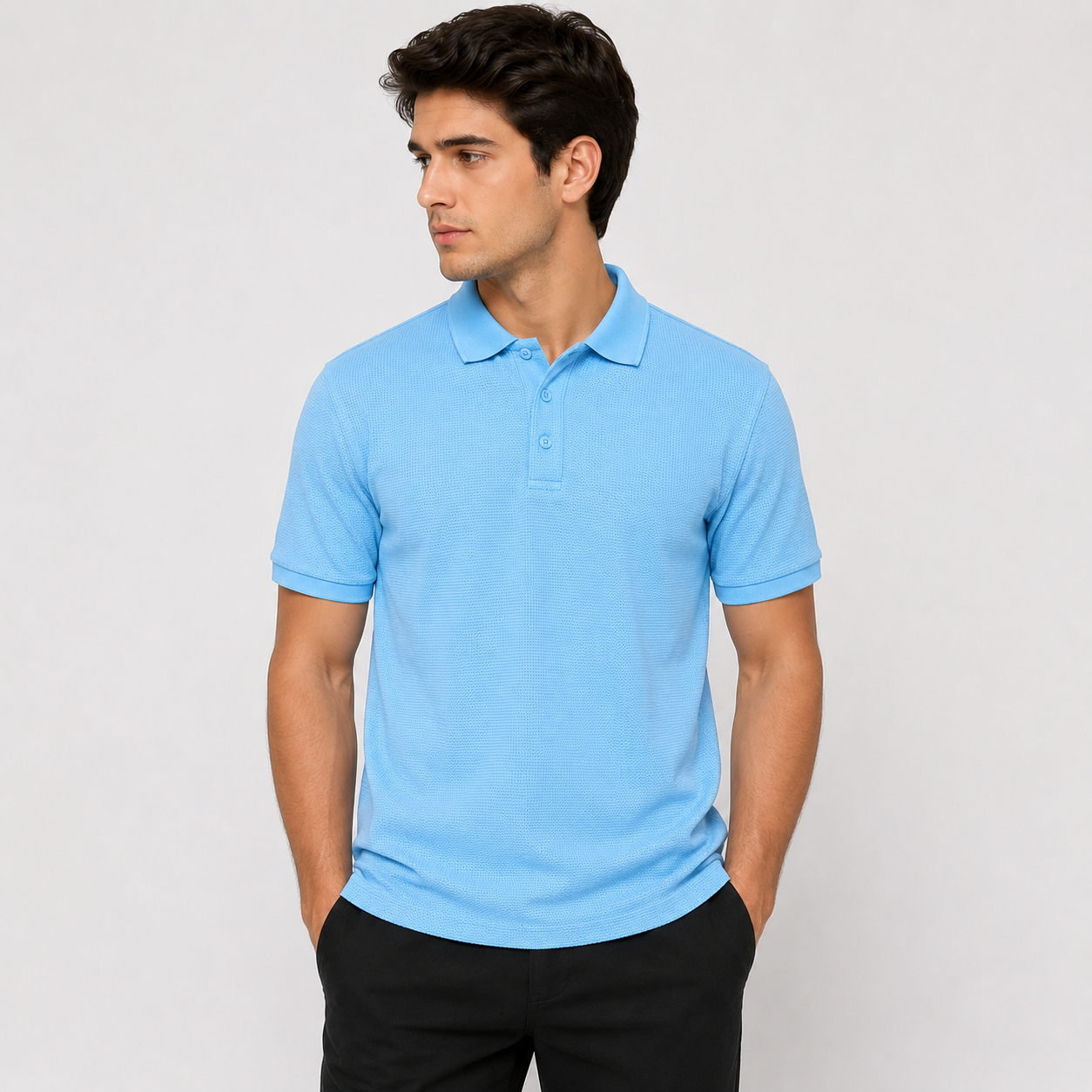 Benedikt | Herren T-Shirt Mit Struktur Für Sommer