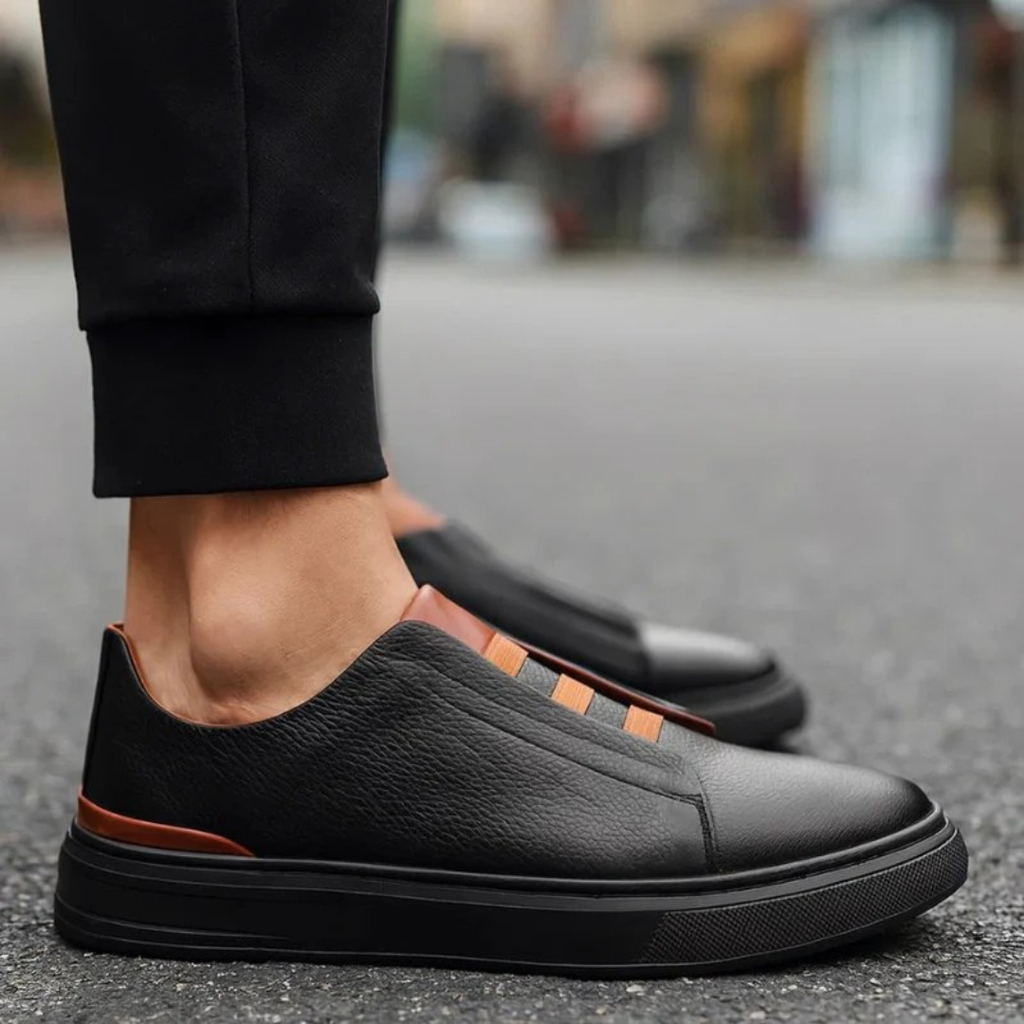 Benno | Herren Leichte Leder Sneaker